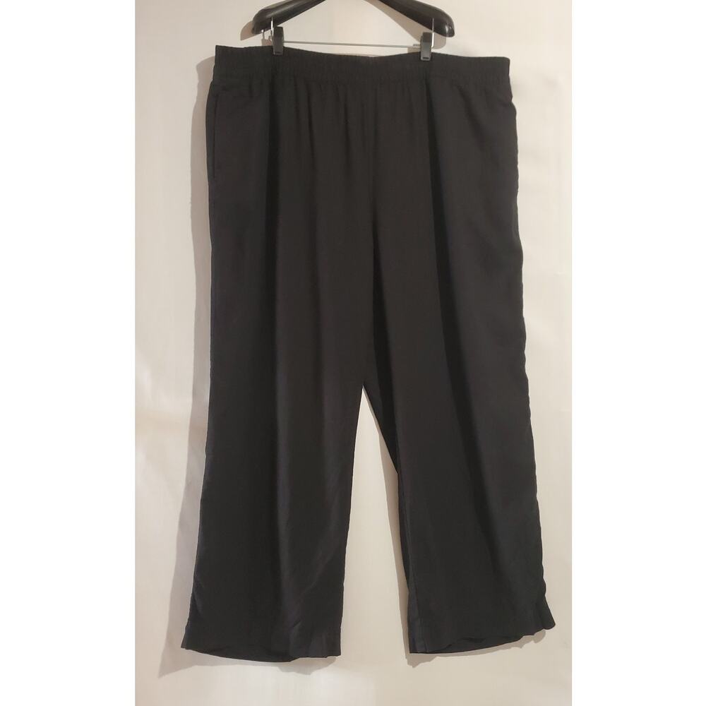 Old Navy High Rise Wide Leg Comfort Elastic Waistband Linen Blend Pants Size 3X